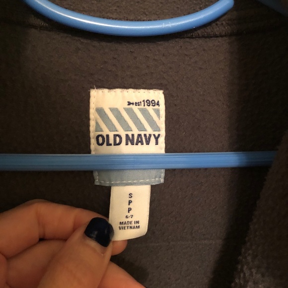 Old Navy Boys Size 6/7 Fleece Jacket - Picture 4 of 4